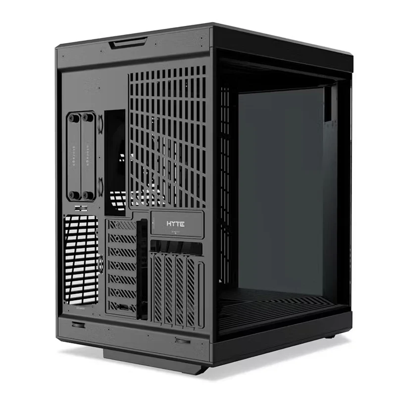 Hyte Y70 Touch LCD Dual Chamber Mid-Tower ATX Modern Aesthetic Case (Snow White, Black, Black/White, Black/Red)