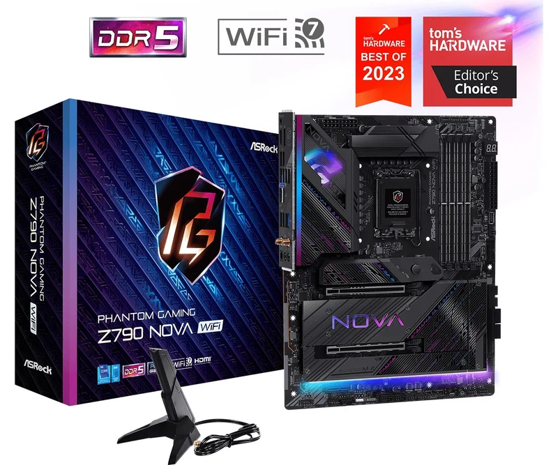 ASRock Phantom Gaming Z790 Nova WiFi Motherboard