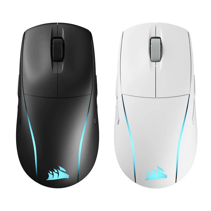 Corsair M75 Wireless Lightweight RGB Gaming Mouse (Black, White)
