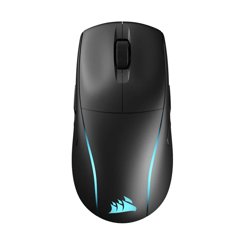 Corsair M75 Wireless Lightweight RGB Gaming Mouse (Black, White)