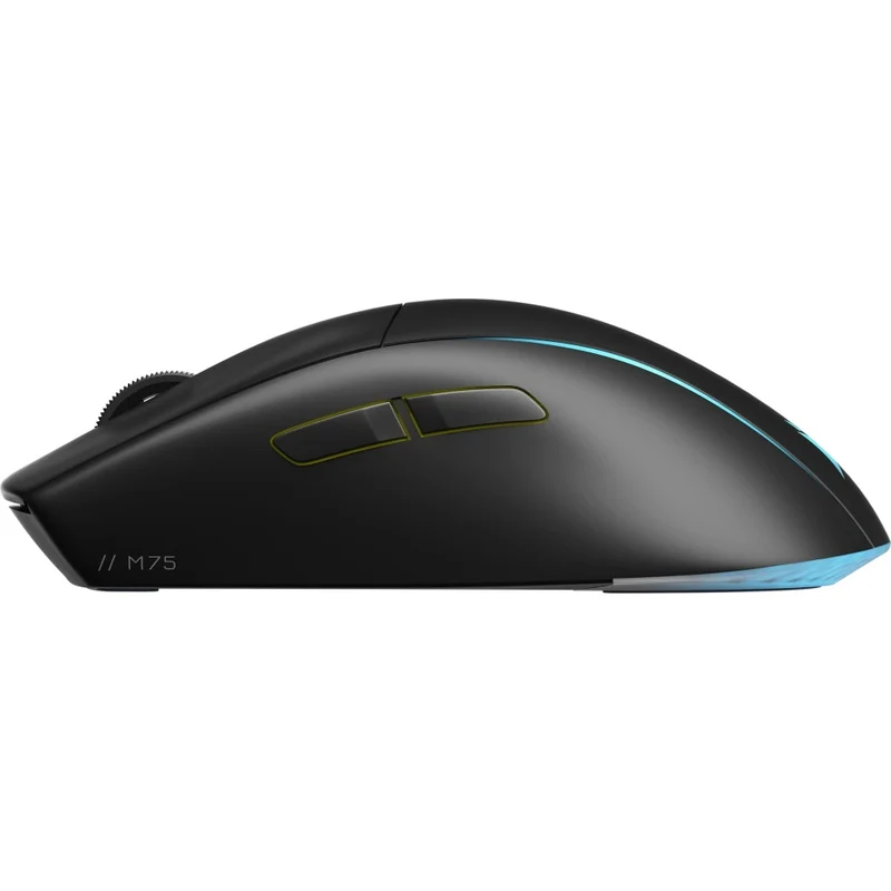 Corsair M75 Wireless Lightweight RGB Gaming Mouse (Black, White)