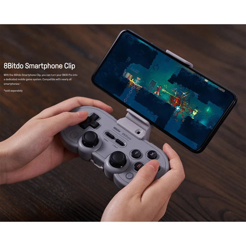 8bitdo SN30 Pro Bluetooth Gamepad Hall Edition Gray (Switch/Windows/Android/Apple/Steam) (80DM)