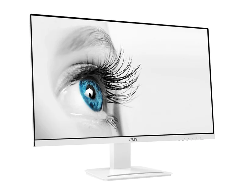 MSI Pro MP273AW 27" FHD (1920x1080) 100Hz 1ms MPRT IPS Wide View Angle Business & Productivity Monitor (White)