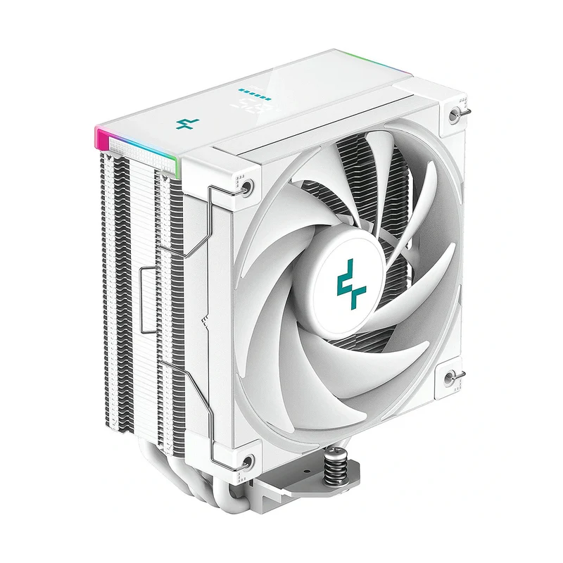 Deepcool AK400 Digital WH CPU Cooler With a Status Display (White) (R-AK400-WHADMN-G)