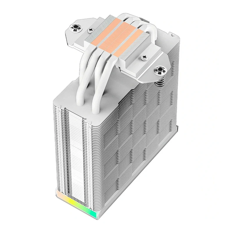 Deepcool AK400 Digital WH CPU Cooler With a Status Display (White) (R-AK400-WHADMN-G)