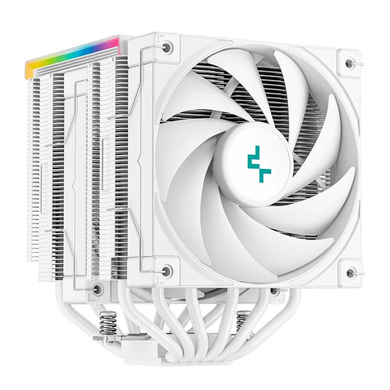 Deepcool AK620 Digital WH Performance CPU Cooler With a Status Display (White) (R-AK620-WHADMN-G)