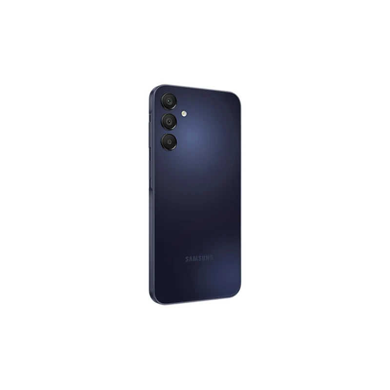 Samsung Galaxy A15 5G SM-A156E/DSN (Blue Black) | 256GB+8GB RAM | 5G/LTE + Wi-Fi | 6.5" FHD + Samoled Infinity-U (90Hz) | Android 14 | Octa-Core Mediatek Dimensity 6100+ (6nm) | 50MP + 13MP | 5000mAh | Free Samsung Power Adapter 25W