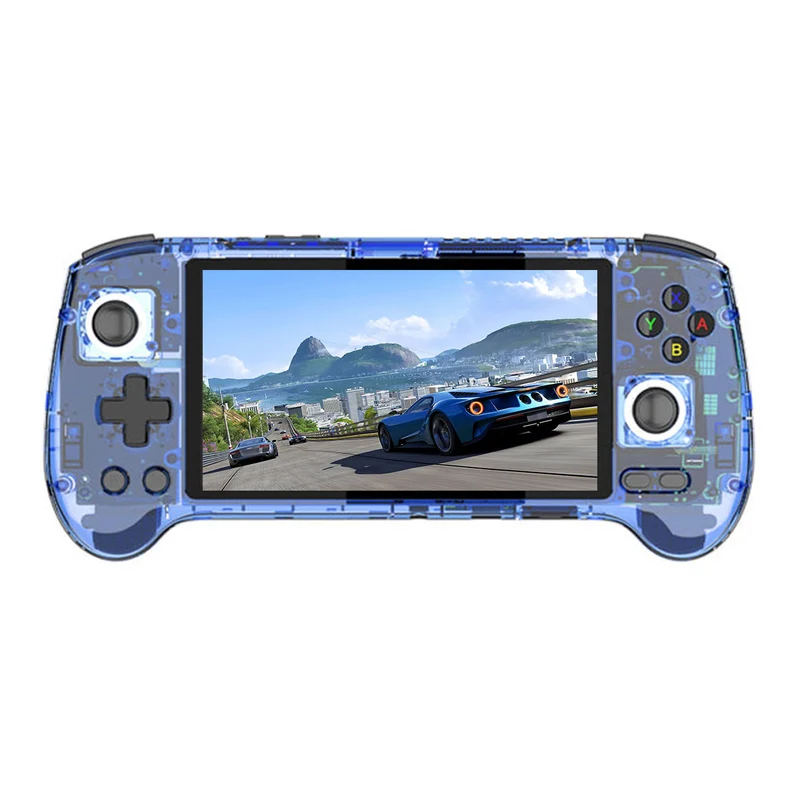 Anbernic RG556 Handheld Gaming Console (Transparent Blue)