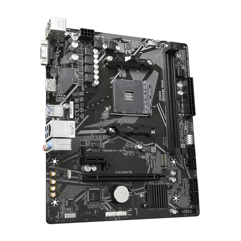 Gigabyte AMD A520M K V2 AM4 Ultra Durable Motherboard