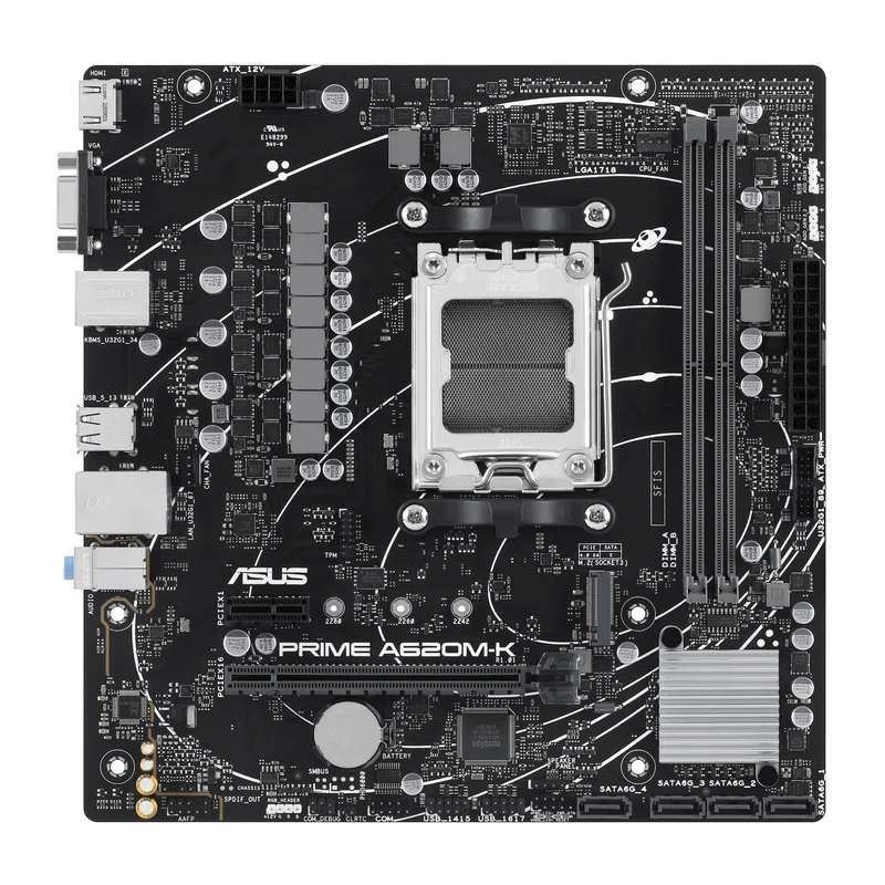 Asus Prime A620M-K DDR5 Motherboard