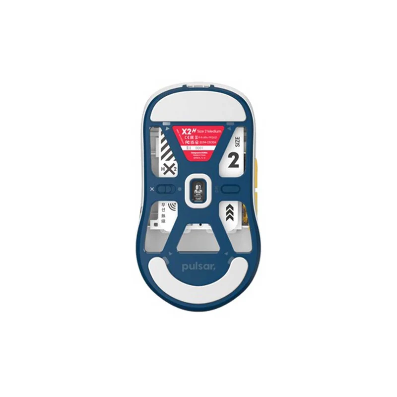 Pulsar X2H Symmetrical Ultralight Wireless Gaming Mouse Demon Slayer Uzui Tengen Limited Edition Size 2 (PX2H2MZ)