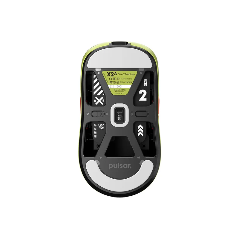 Pulsar X2A Ambidextrous Symmetrical Ultralight Wireless Gaming Mouse Demon Slayer Himejima Gyomei Limited Edition Size 2 (PX2A2TG)