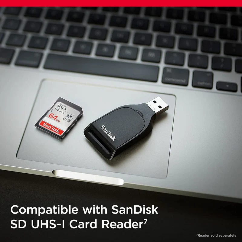 Sandisk Ultra SDXC UHS-I 64GB Class 10 140MB/s