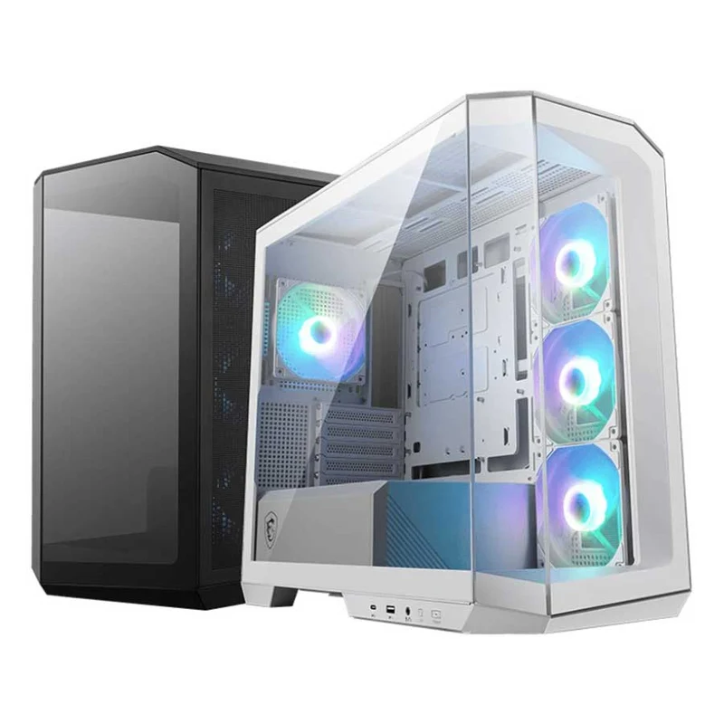 MSI MAG PANO M100R PZ Micro-ATX Tower Gaming Case