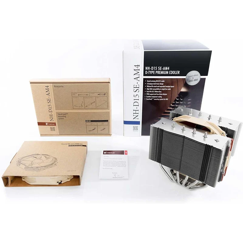 Noctua NH-D15 SE-AM4 Premium Dual-Tower CPU Cooler