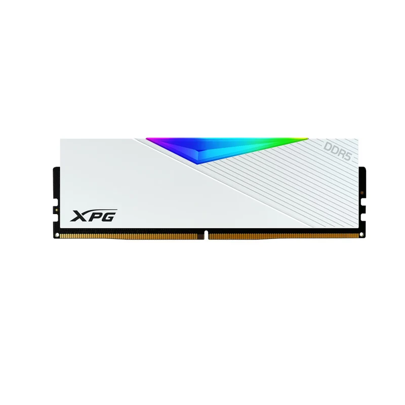 Adata XPG Lancer 32GB DDR5 5600HMZ Cl36 1.25V AX5U5600C3616G RGB Memory Module (Black, White)