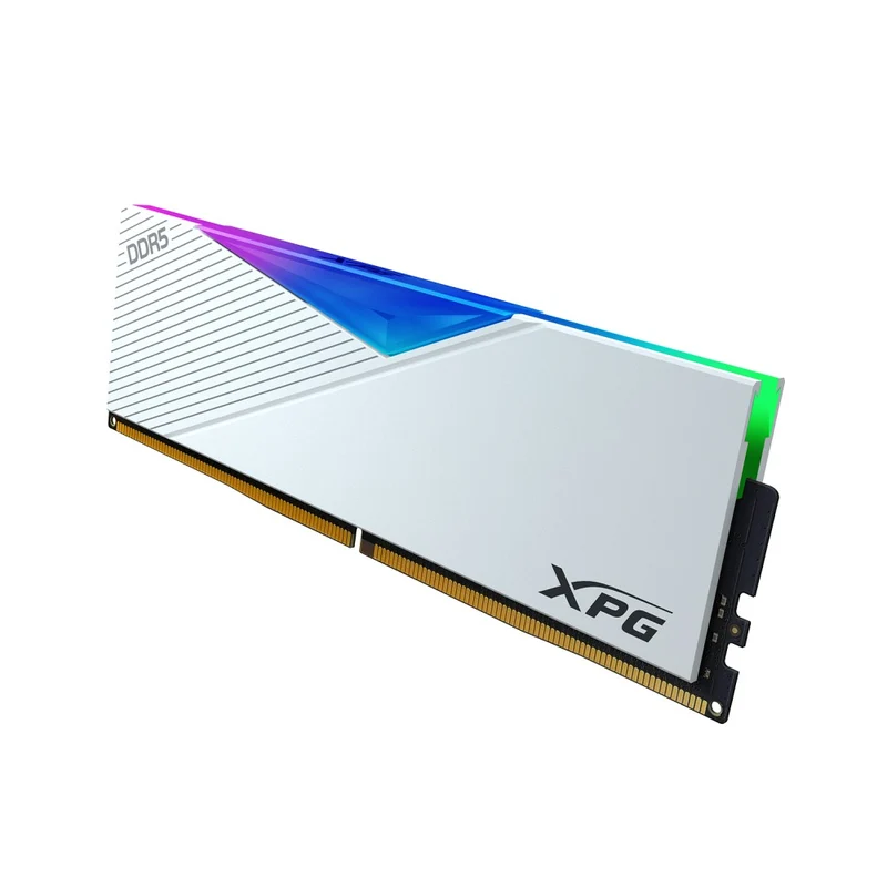 Adata XPG Lancer 32GB DDR5 5600HMZ Cl36 1.25V AX5U5600C3616G RGB Memory Module (Black, White)