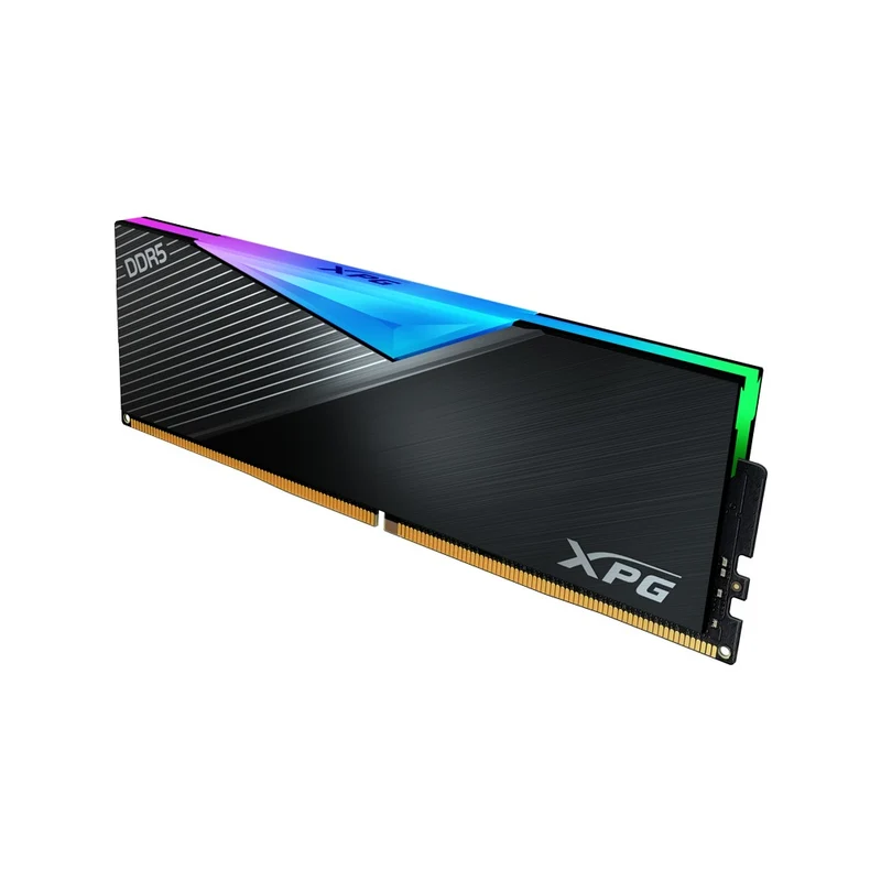 Adata XPG Lancer 32GB DDR5 5600HMZ Cl36 1.25V AX5U5600C3616G RGB Memory Module (Black, White)