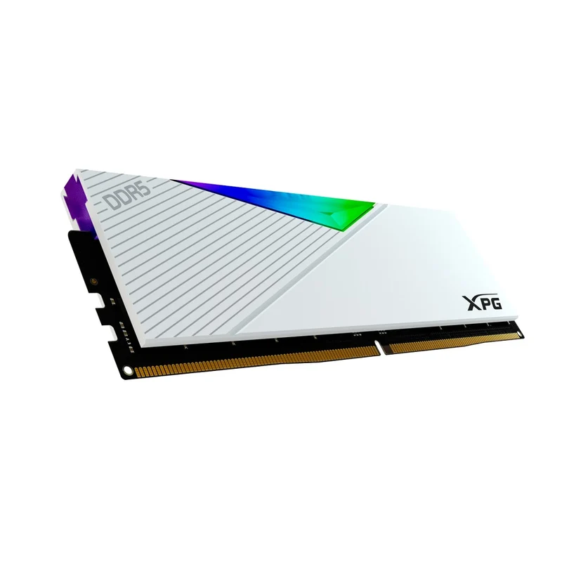 Adata XPG Lancer 32GB DDR5 5600HMZ Cl36 1.25V AX5U5600C3616G RGB Memory Module (Black, White)