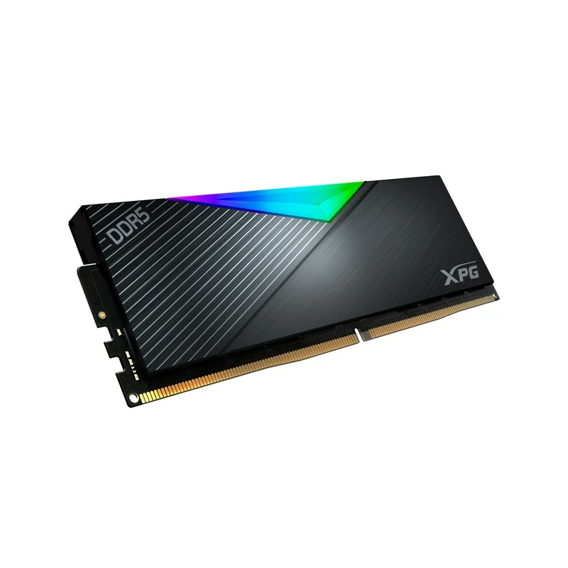 Adata XPG Lancer 32GB DDR5 5600HMZ Cl36 1.25V AX5U5600C3616G RGB Memory Module (Black, White)
