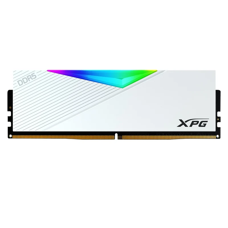 Adata XPG Lancer 32GB DDR5 5600HMZ Cl36 1.25V AX5U5600C3616G RGB Memory Module (Black, White)