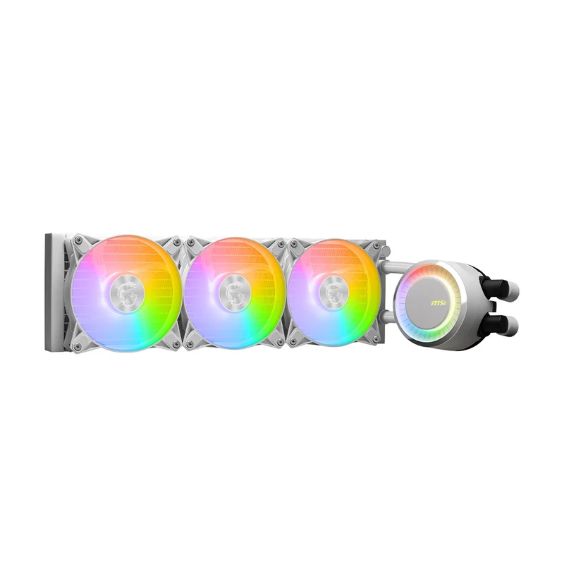 MSI MAG Coreliquid E360 ARGB CPU Liquid Cooler (Black, White)