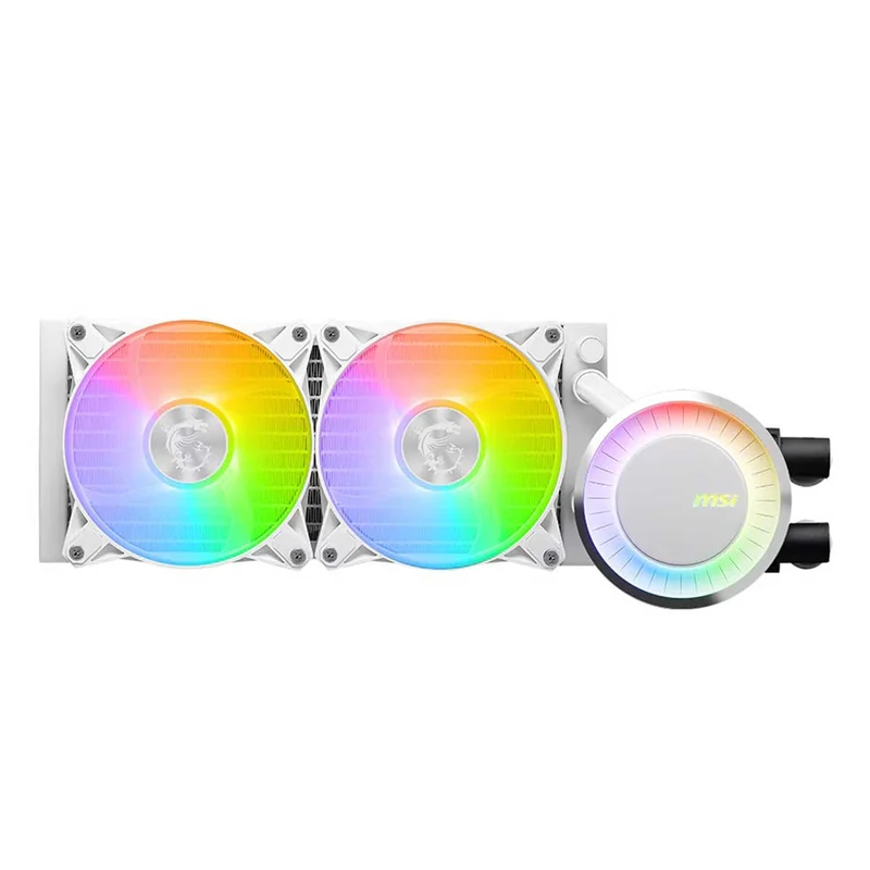 MSI MAG Coreliquid E240 ARGB CPU Liquid Cooler (Black, White)