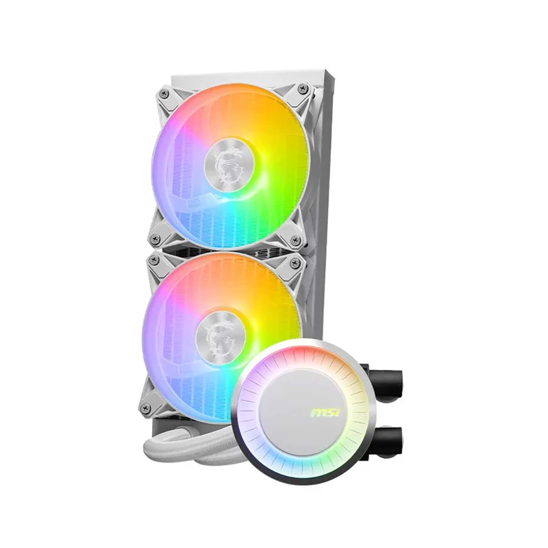 MSI MAG Coreliquid E240 ARGB CPU Liquid Cooler (Black, White)