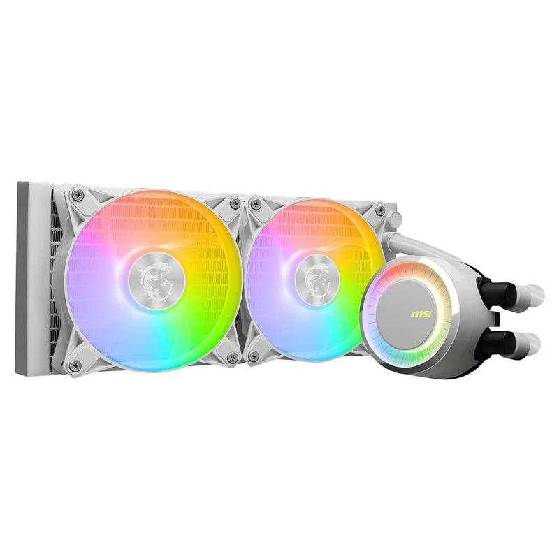 MSI MAG Coreliquid E240 ARGB CPU Liquid Cooler (Black, White)