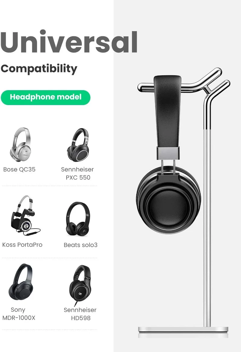 UGreen Metal Stand Holder For Headphone (LP143/80701)