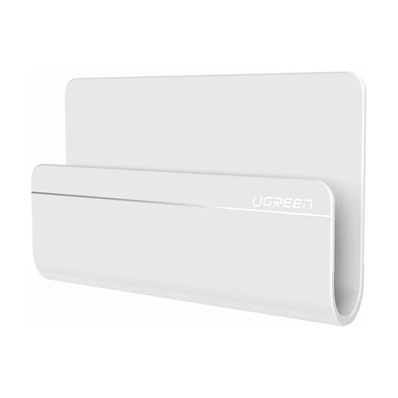 UGreen Adhesive Wall Mount Cellphone Charging Holder (White) (LP108/30394)