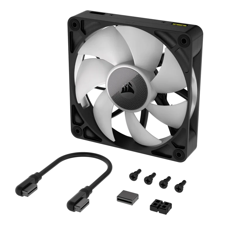 Corsair iCue Link RX120 RGB 120MM PWM Single Fan Expansion (Black, White)