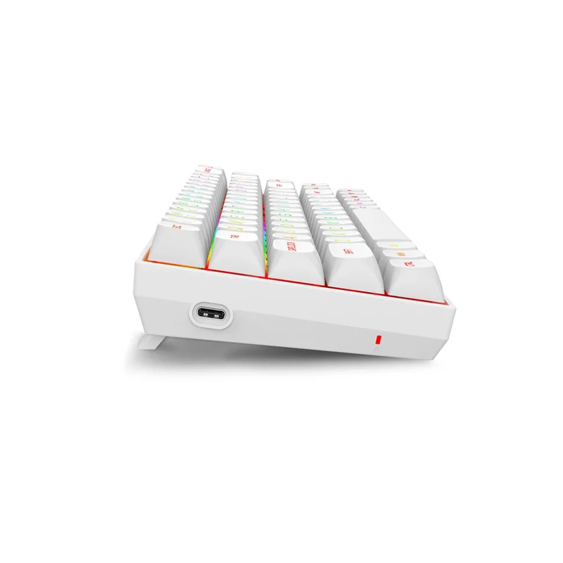 E-Yooso HZ-68 RGB 68-Keys Hot-Swappable Mechanical Keyboard White (Magnetic Switch)