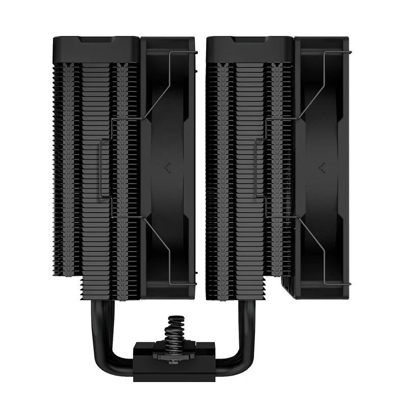 Deepcool AG620 Digital BK ARGB Dual-Tower CPU Cooler With A Temperature Display (Black) (R-AG620-BKADMN-G-2)