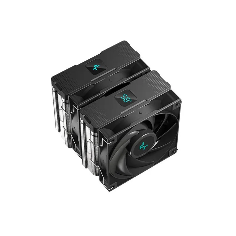 Deepcool AG620 Digital Dual-Tower CPU Cooler With A Temperature Display