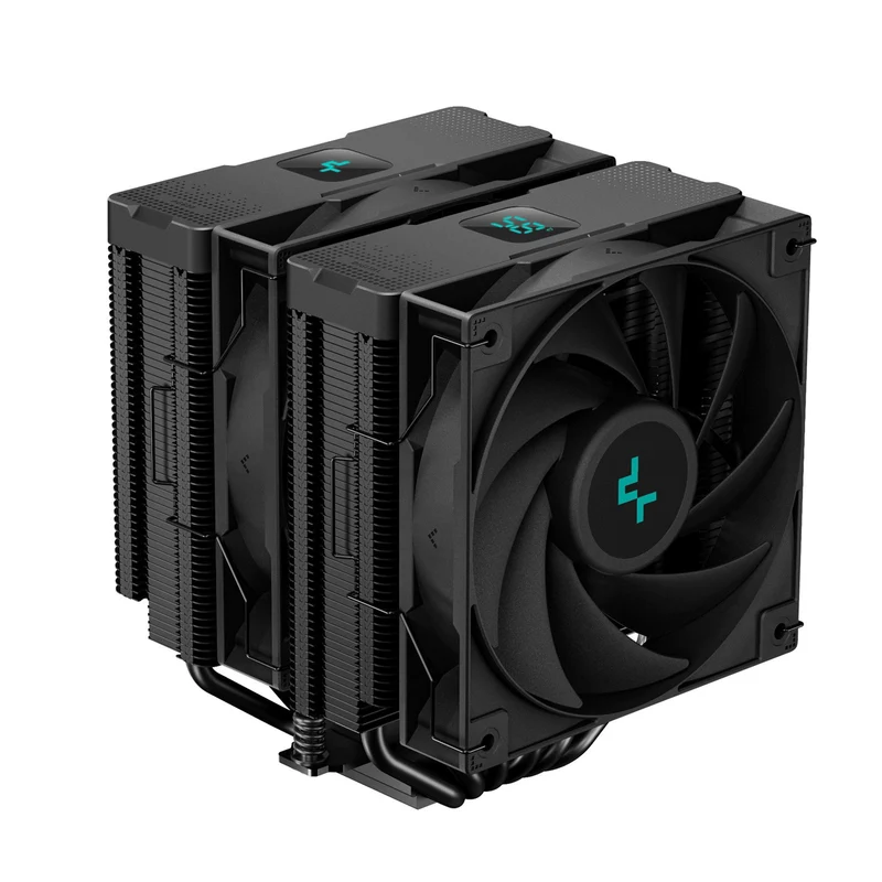Deepcool AG620 Digital Dual-Tower CPU Cooler With A Temperature Display