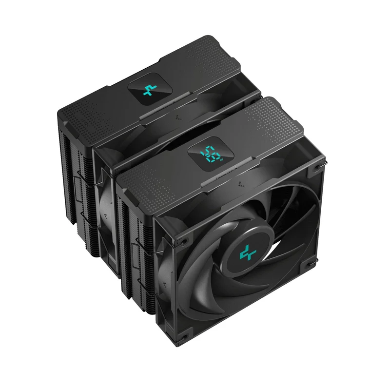 Deepcool AG620 Digital Dual-Tower CPU Cooler With A Temperature Display