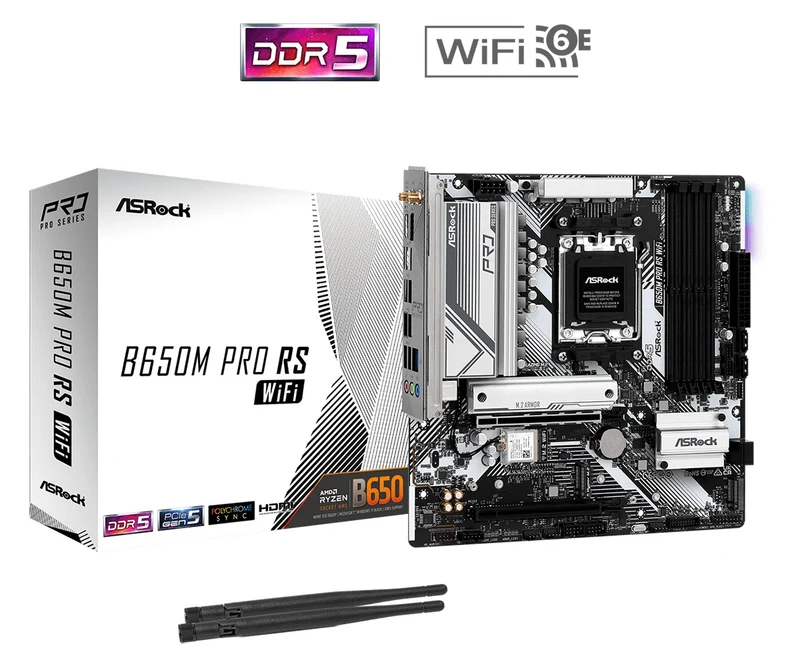 ASRock B650M Pro RS WiFi Motherboard