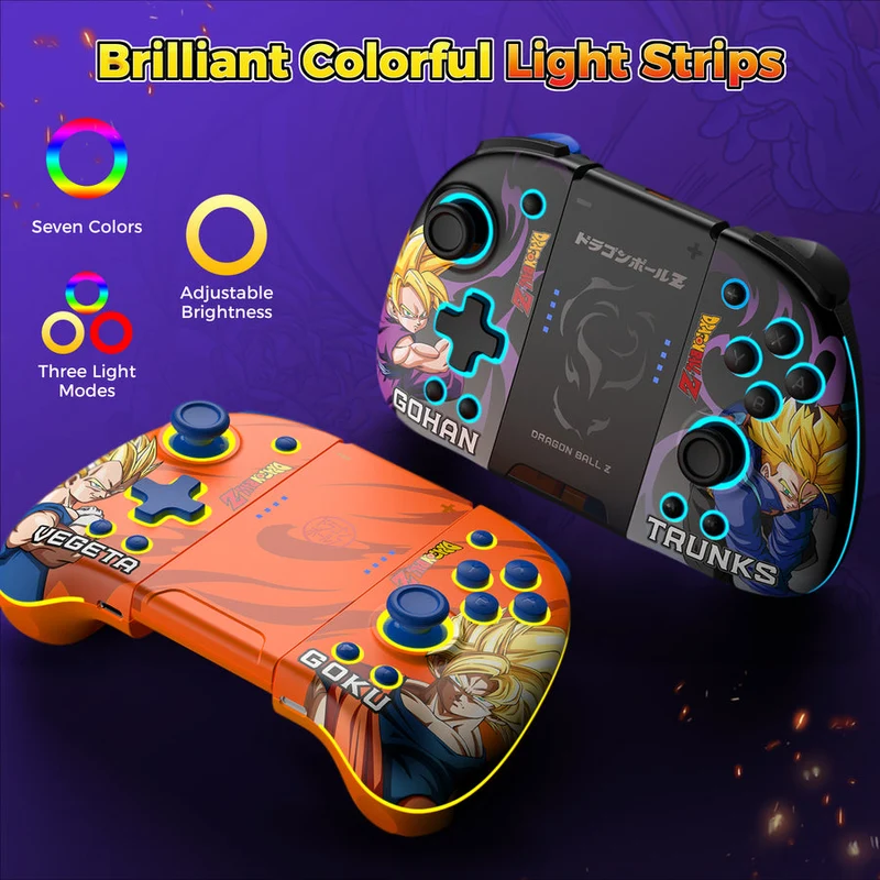IINE Dragonball Elite JoyPad Wireless Controller for Switch (Gohan & Trunks) (L837)