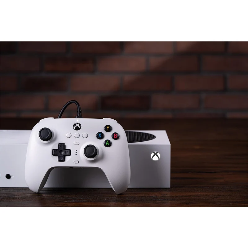 8bitdo Ultimate Wired Controller Hall Edition For (Xbox Series s/x / Xboxone/Windows 10/11) (Includes Game Pass) (82CE) (Black, White)