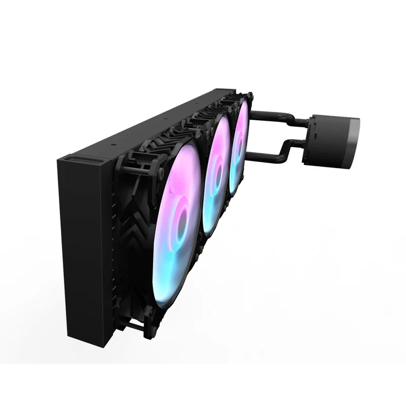 Darkflash Nebula DN-360 RGB All-In-One 360mm Liquid CPU Cooler (Black, White)