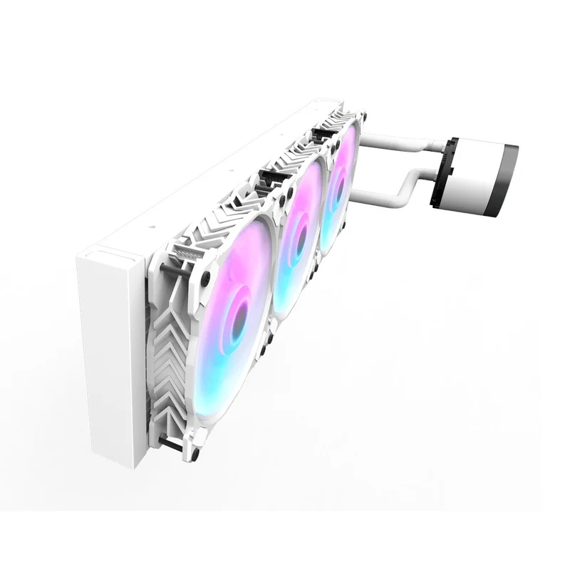Darkflash Nebula DN-360 RGB All-In-One 360mm Liquid CPU Cooler (Black, White)