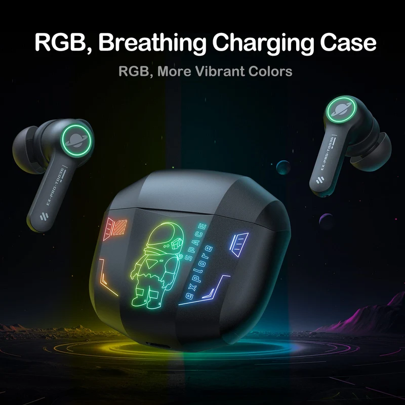 Onikuma T36 Wireless Earphones (Black)