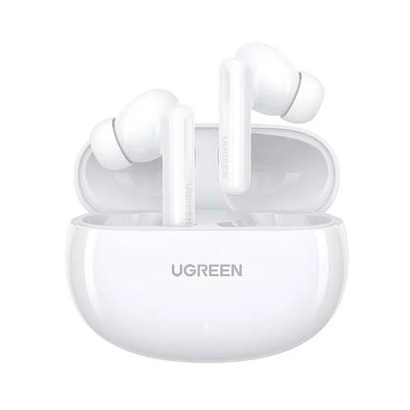 UGreen Hitune T6 Active Noise-Cancelling Earbuds (White) (WS200/15158)
