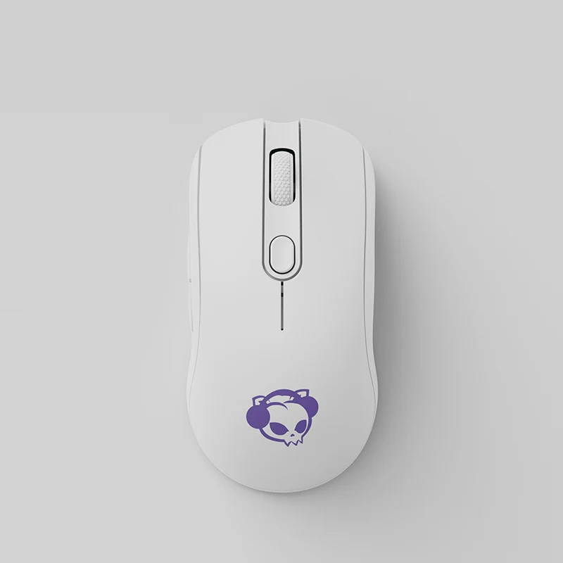 Akko AG325W Dual-Mode Wireless Mouse (Black, White, Pink)