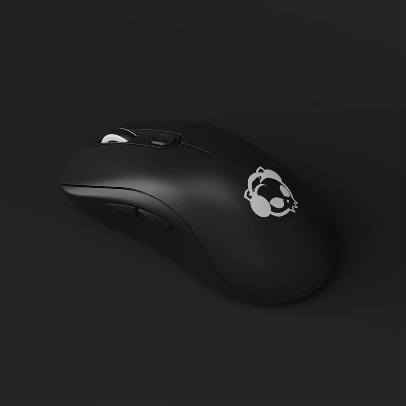 Akko AG325W Dual-Mode Wireless Mouse (Black, White, Pink)