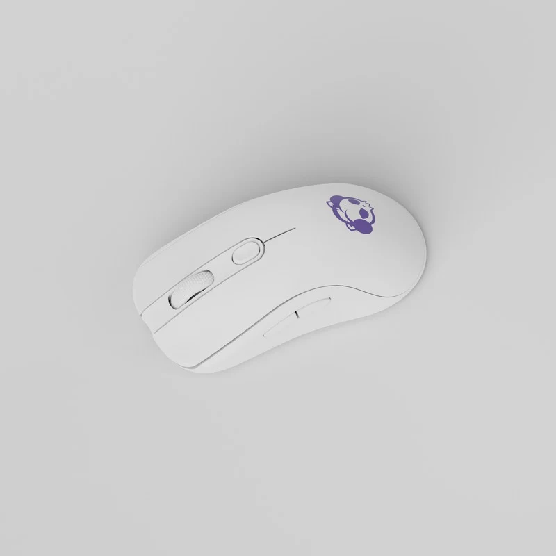 Akko AG325W Dual-Mode Wireless Mouse (Black, White, Pink)