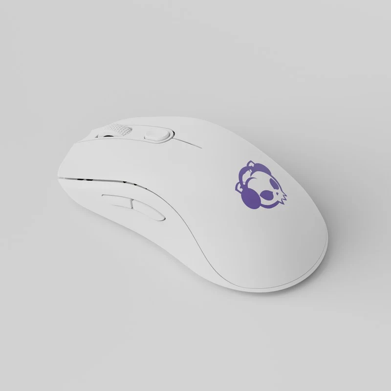 Akko AG325W Dual-Mode Wireless Mouse (Black, White, Pink)