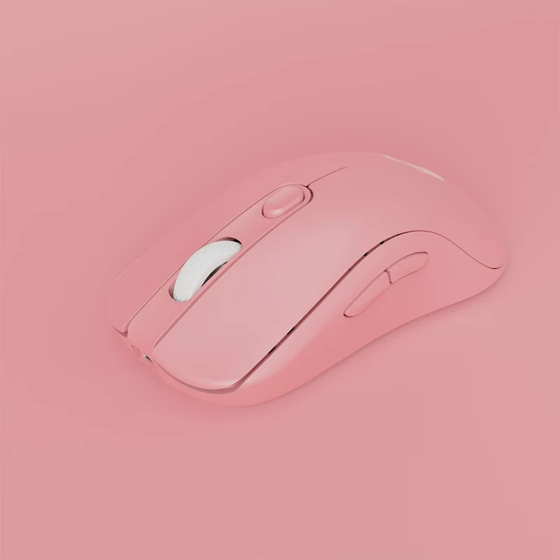 Akko AG325W Dual-Mode Wireless Mouse (Black, White, Pink)