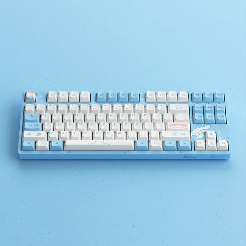 Akko Cinnamoroll 3087V2 Wired Mechanical Keyboard Tray Mount (Akko CS Sakura Switch)
